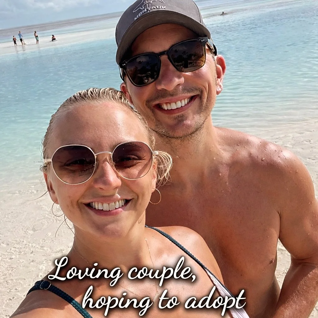 Beach vibes 🌊☀️🏖️

#ADOPT Just got back to New York with so much snow ❄️ and already dreaming of warm beach days with our little one. Sun, sand, and tiny footprints in the shore someday. 🤍

🫂 Sharing this post helps us reach our future little one