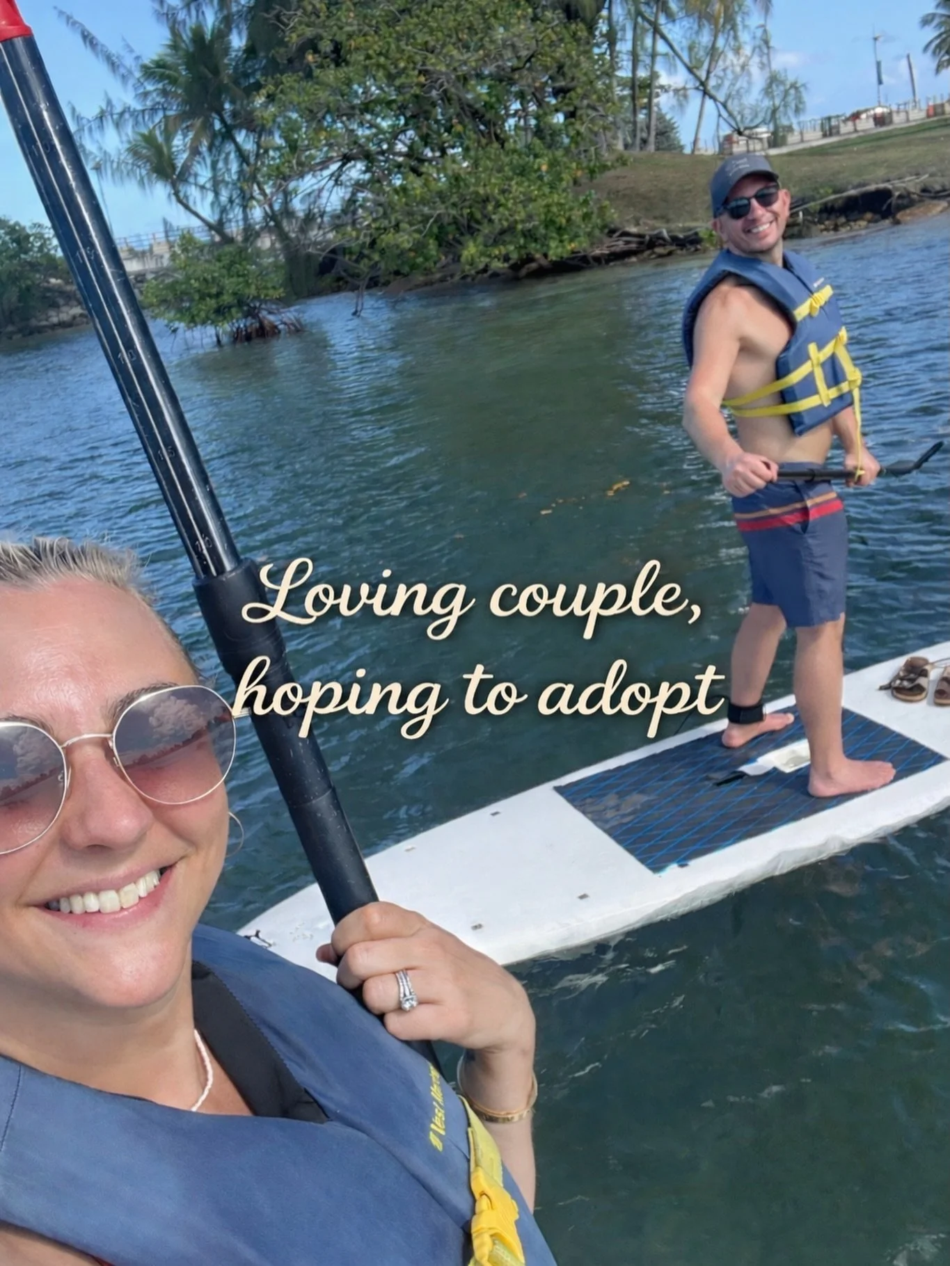 We love to adventure! 🗺️✨

Being outside and exploring is something we truly love. Paddle boarding is one of our favorites, and we can&rsquo;t wait to share those outdoor adventures with our little one someday. 🤍

🫂 Sharing this post helps us reac