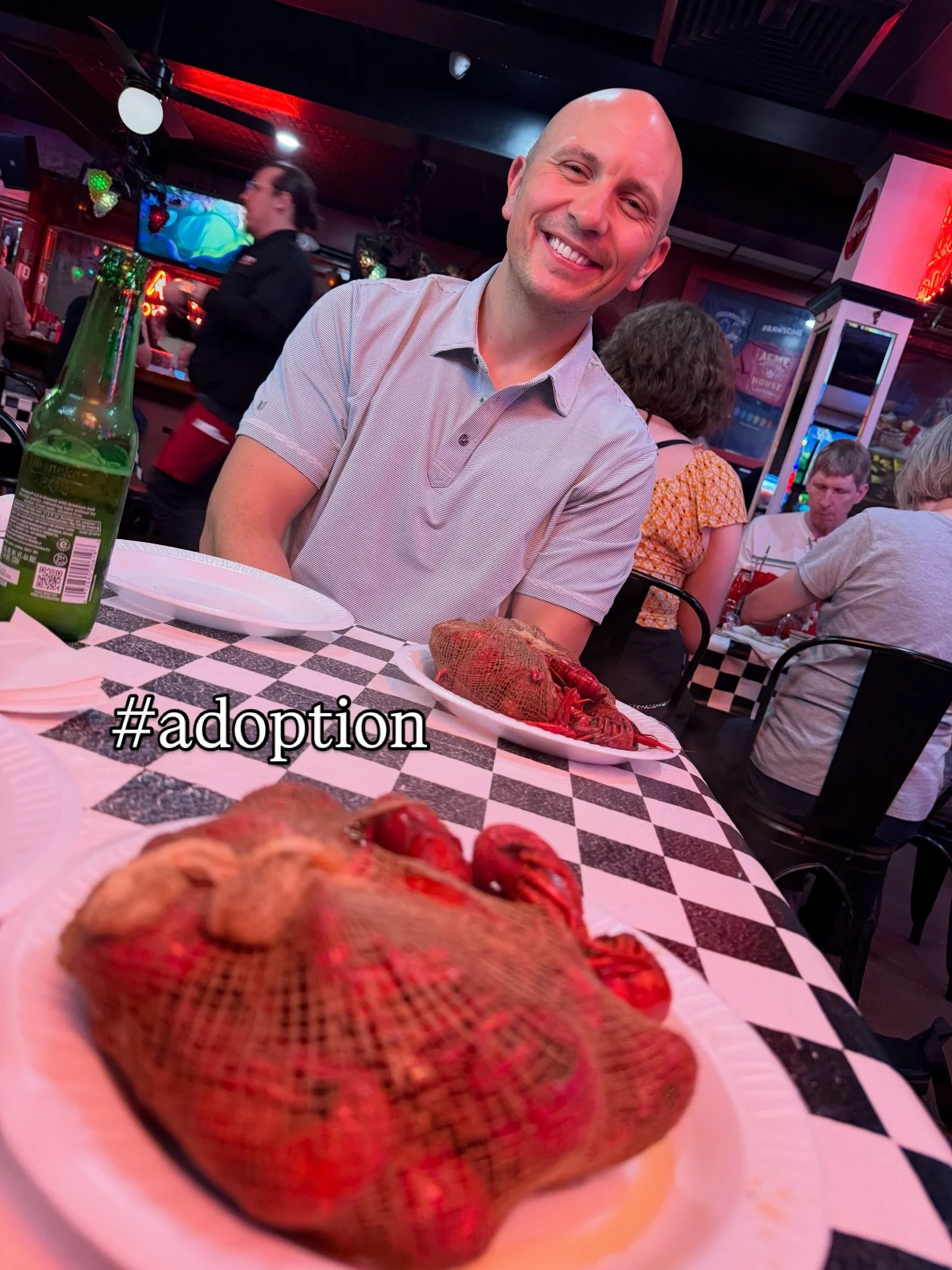 Crawfish boogie! 🦞🎶🤍

#ADOPT We&rsquo;re in our favorite city, soaking it all in and dreaming of the days when our little one is right by our side for it all. 🤍

🫂 Sharing this post helps us reach our future little one. Thank you for supporting 