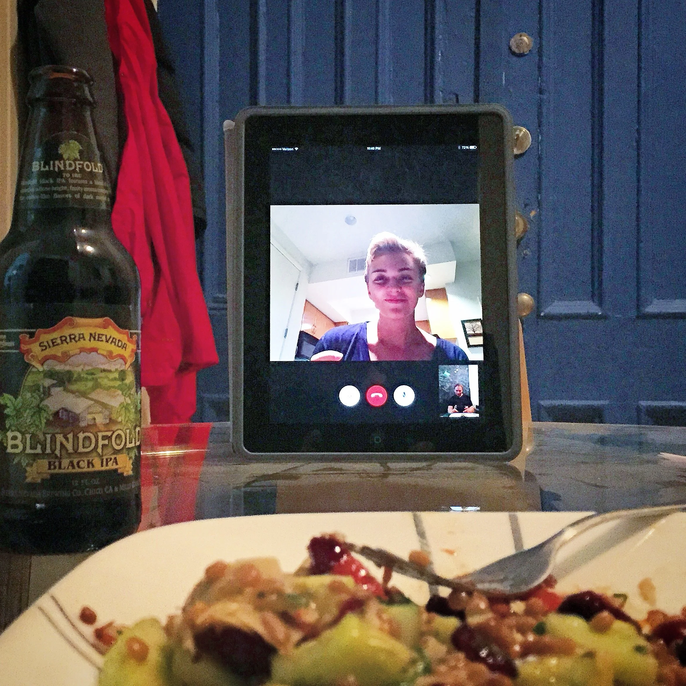 Our first dates were a little unconventional 💻❤️🍝

Especially when Theresa had to move back to Los Angeles! But no matter the distance, our love always found a way. Every Friday night, we would take turns picking a recipe to cook together. We&rsquo