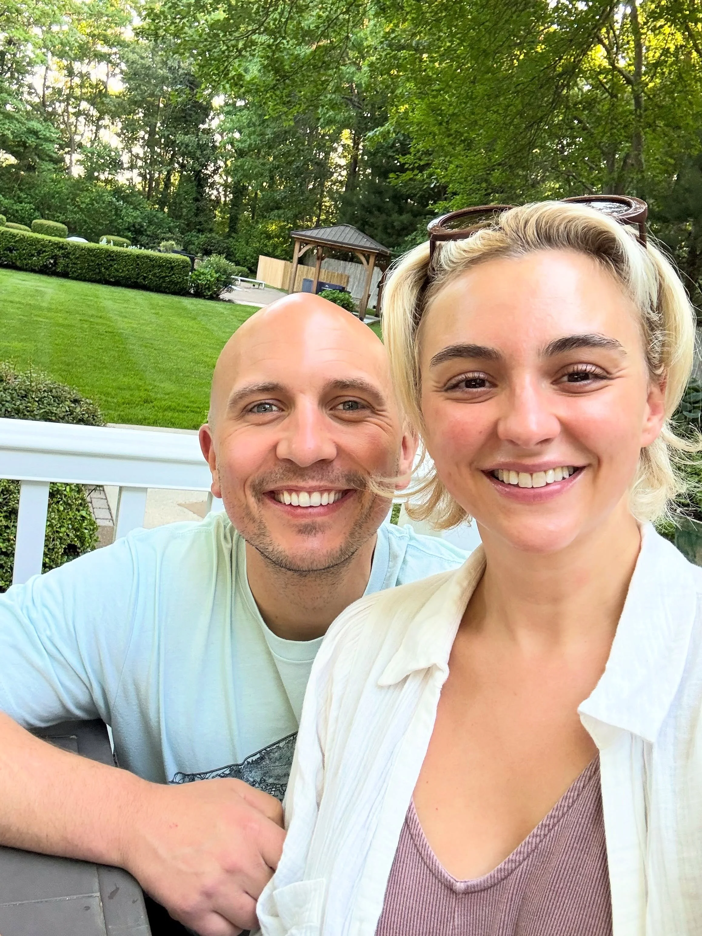 Sometimes after a busy week of work, all you need is a low-key kickoff to summer at home ☀️🦞🐶❤️

Lobster rolls, a game of fetch, and beautiful summertime weather &mdash; what more could you ask for? After a busy week, there&rsquo;s nothing better t