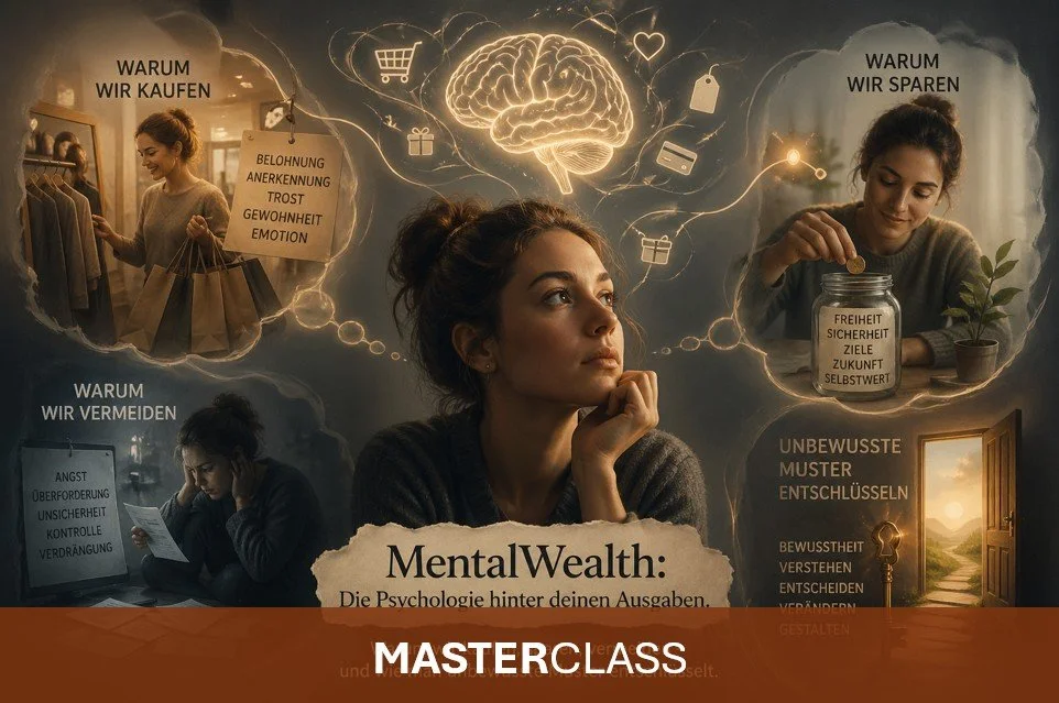 MentalWealth: Die Psychologie hinter deinen Ausgaben. Warum wir kaufen, sparen, vermeiden.