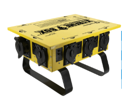 50A 125/250V Temporary Power X-TREME Box (Sled Base)
