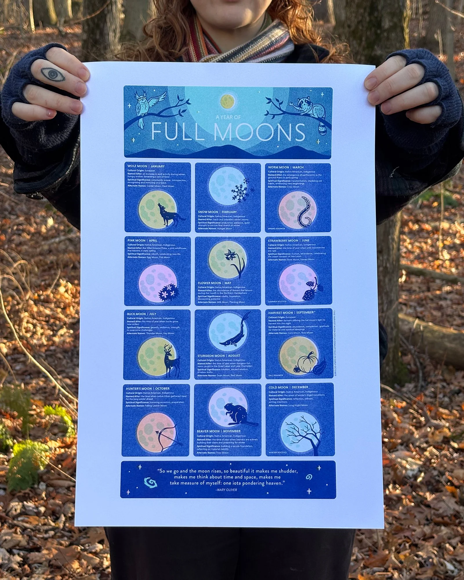 A Year of Full Moons [POSTER]