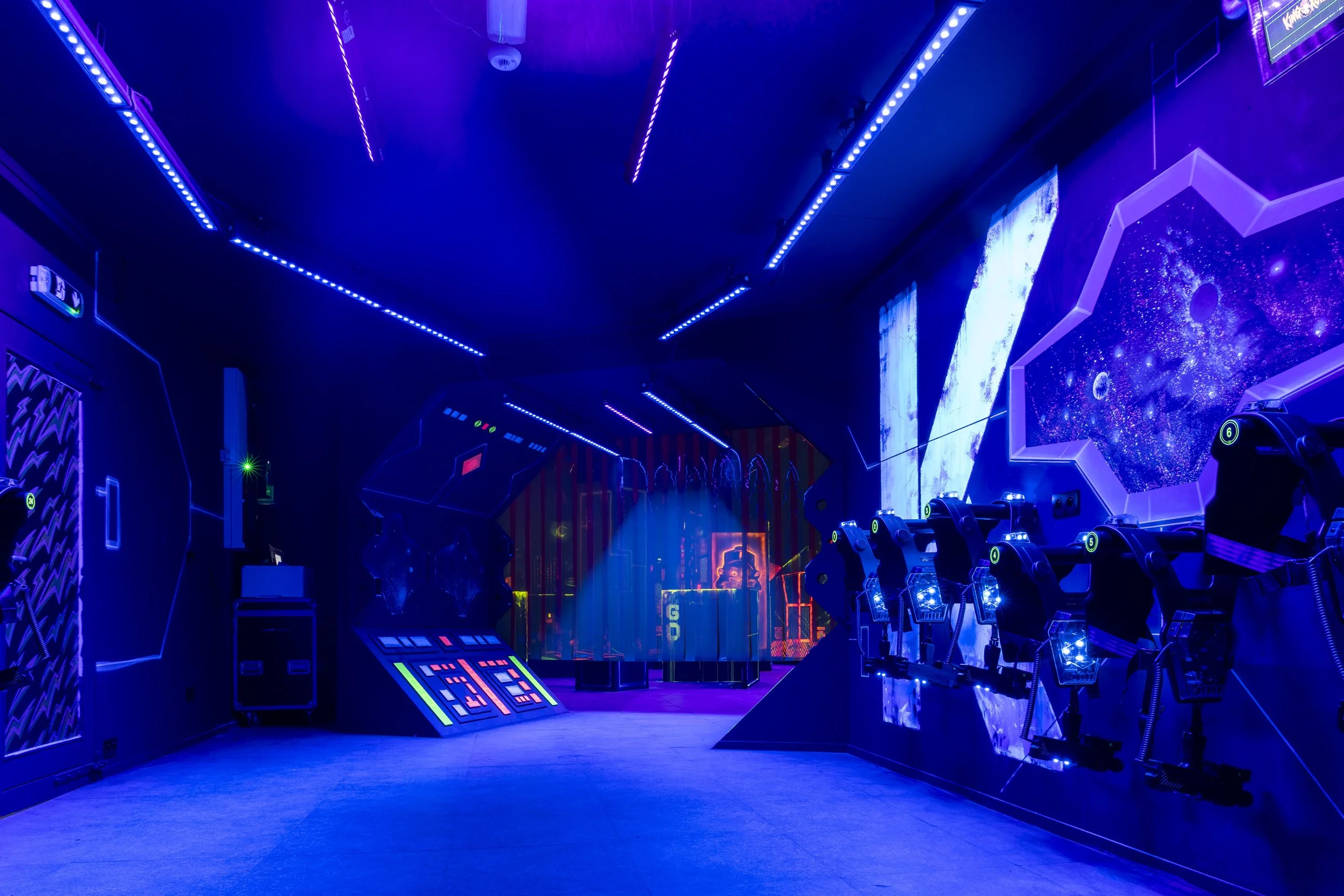 Lasershoot Lasertag Lasergame Laser Brugge - Arena detail