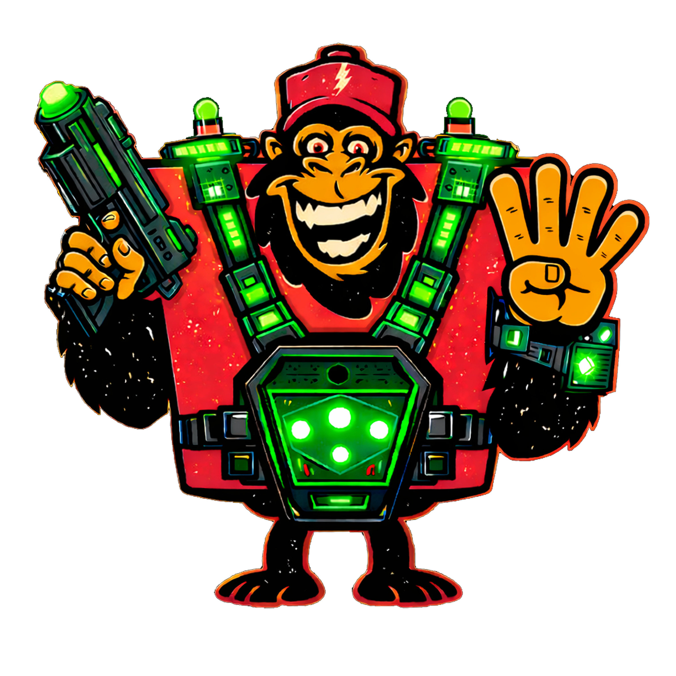 4 games lasertag king kong brugge