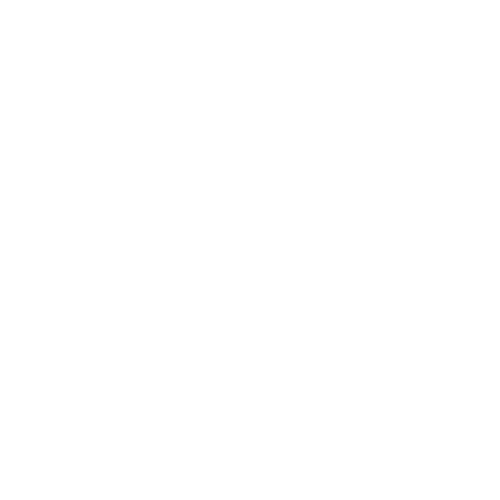 White lotus flower design on black background.