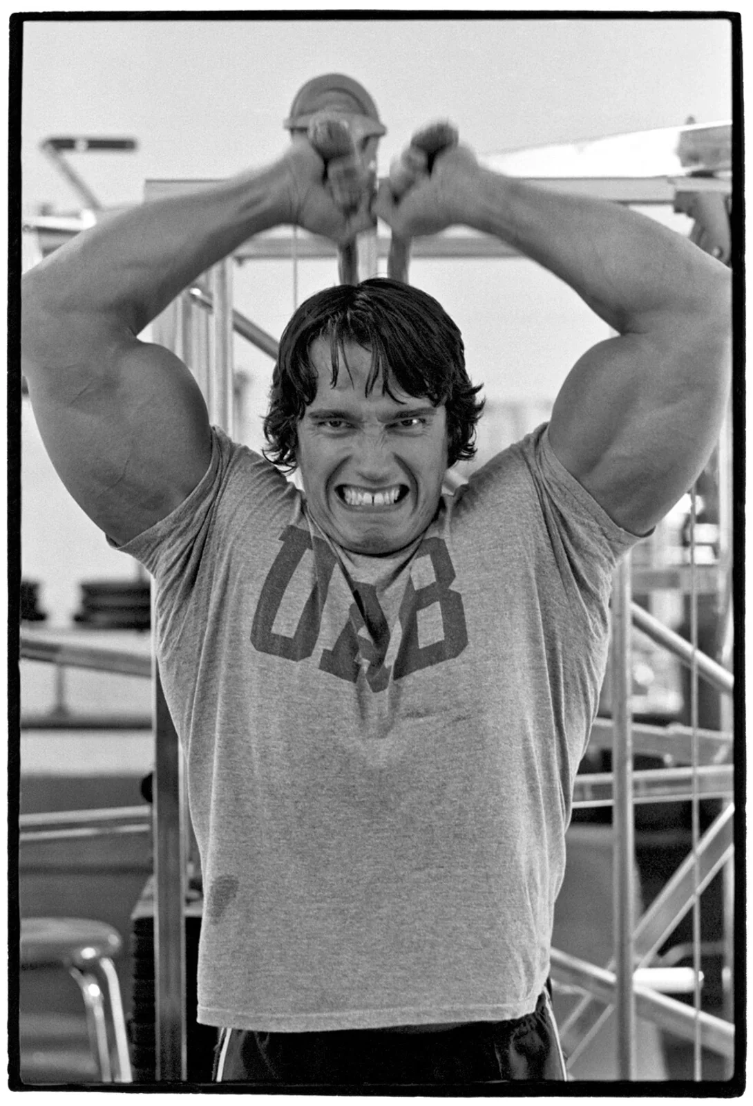Arnold Schwarzenegger, Gold's Gym, Al Satterwhite, 1976