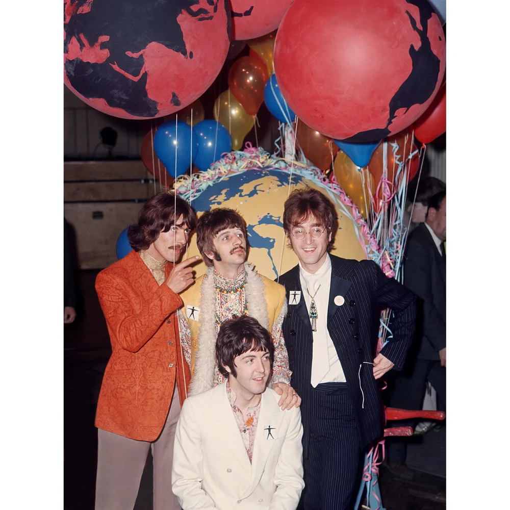 The Beatles, "Our World" Satellite Broadcast Press Event, EMI Studios, 1967 by Glen Craig
