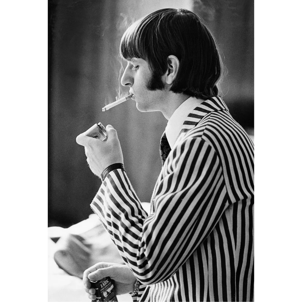 Ringo Smoking by Robert Whitaker