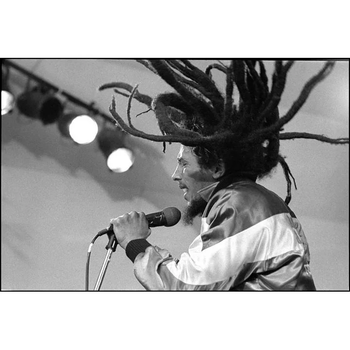 Bob Marley live London 1980 by David Corio