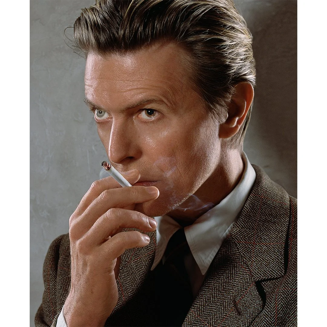 David Bowie "Smoking" by Markus Klinko.