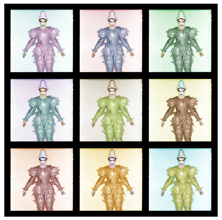 NEW David Bowie Limited Edition Scary Monsters Color Contact Sheet