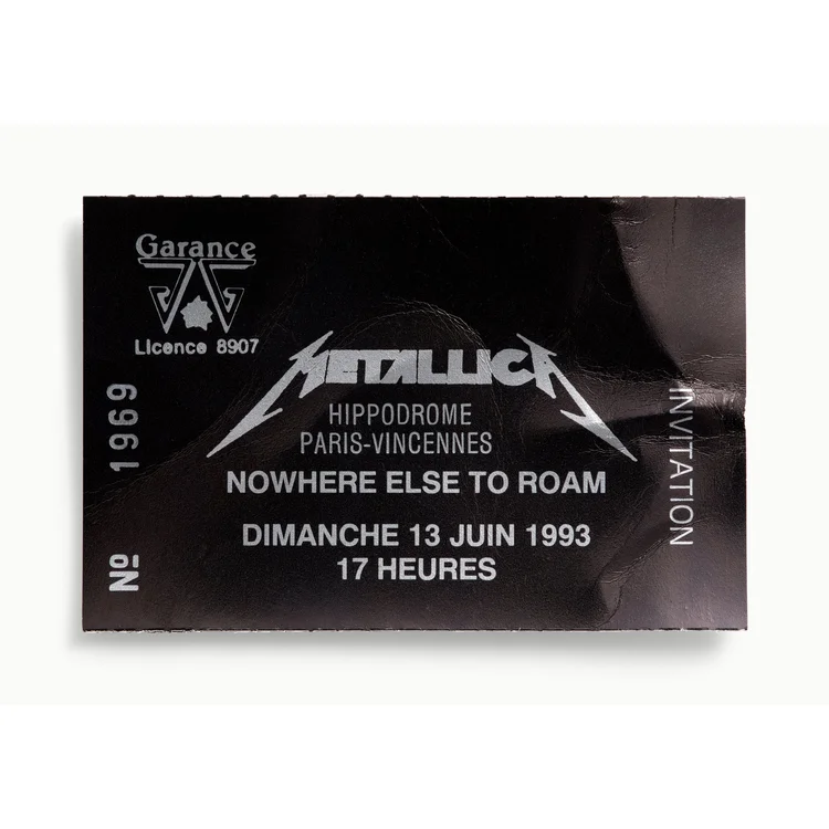 TICKETS PLEASE BY BLAISE HAYWARD - Metallica