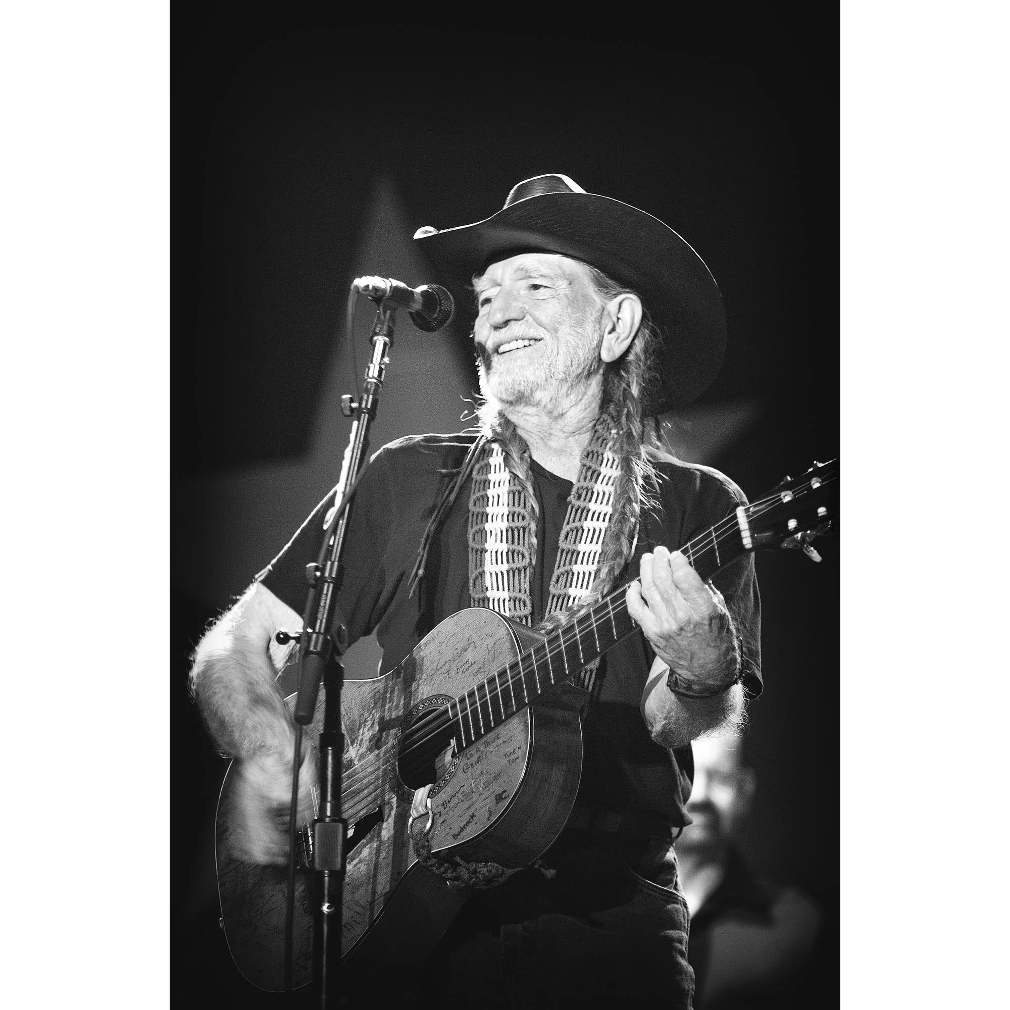 Willie Nelson by  Jérôme Brunet