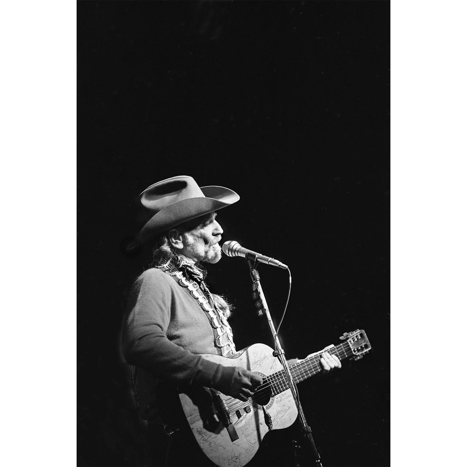 Willie Nelson by Bill Leissner