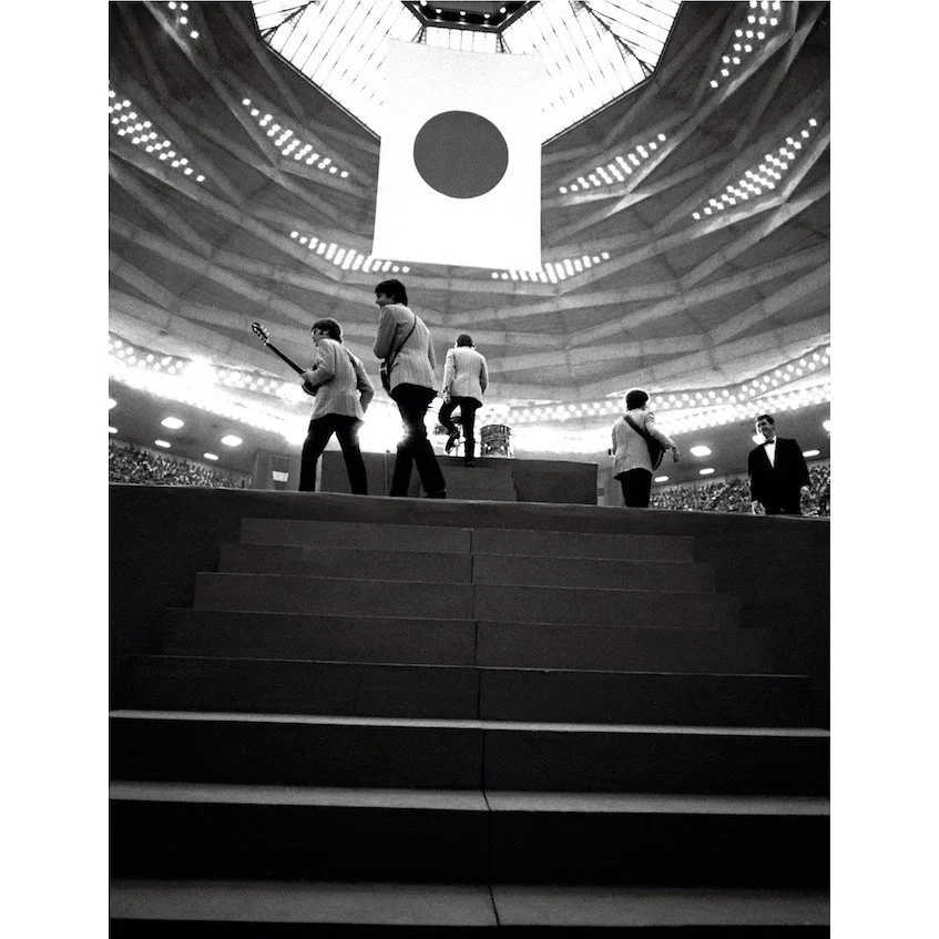 The Beatles live in Tokyo by Robert Whitaker