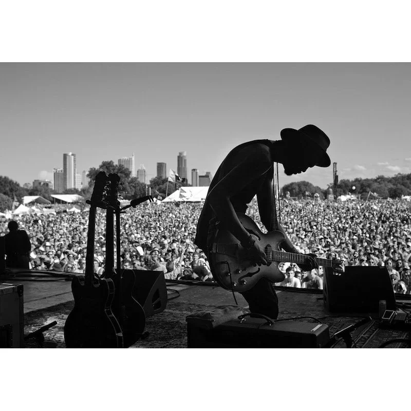 Gary Clark Jr Live album cover by Ben Sklar