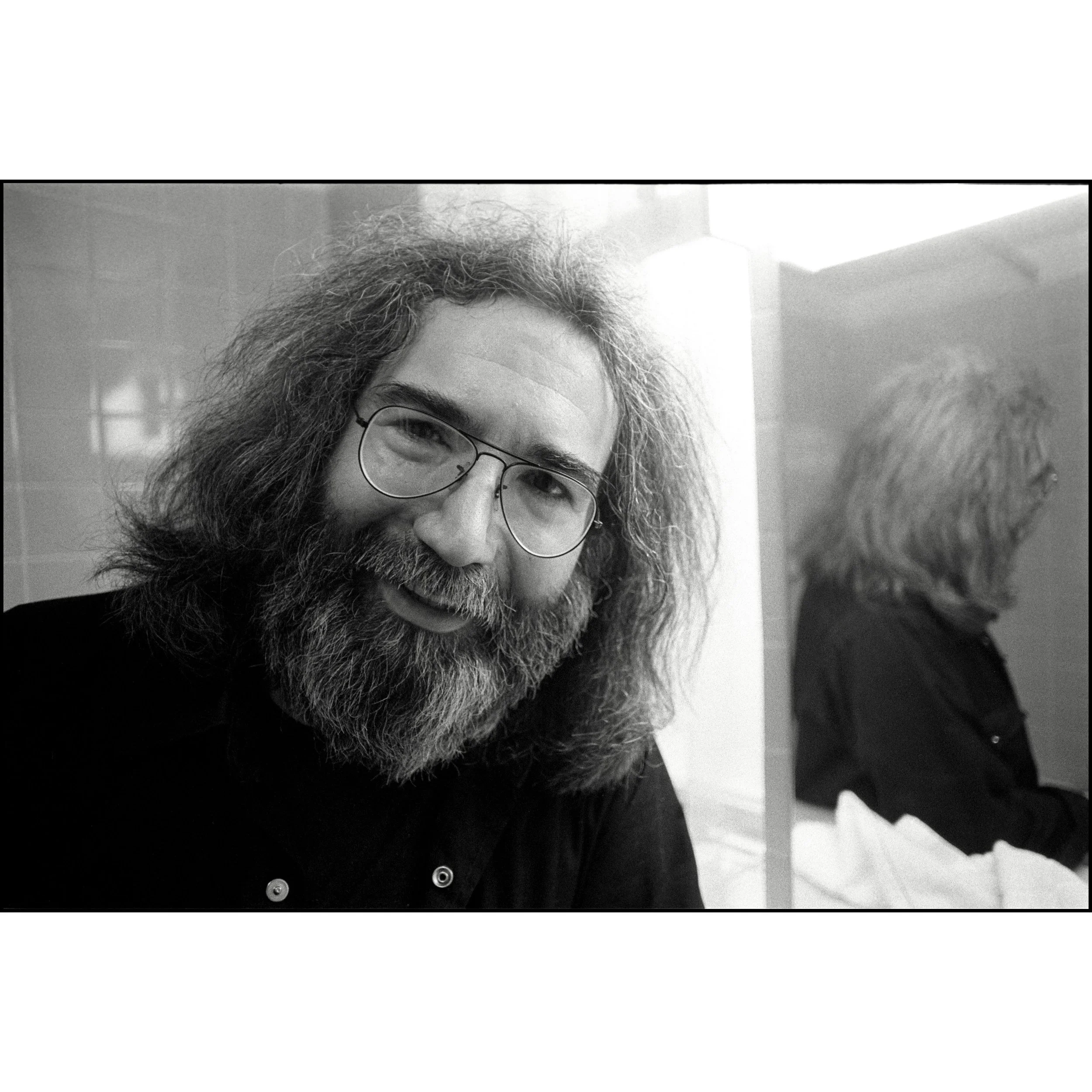 Jerry Garcia of Grateful Dead portrait by David Corio