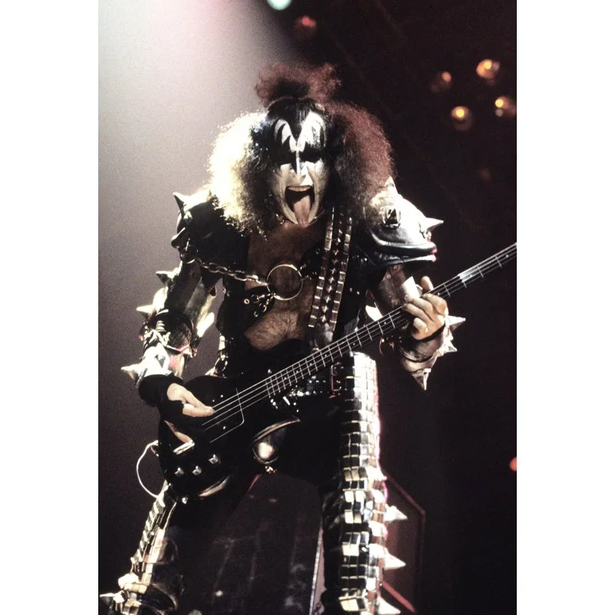 Gene Simmons of Kiss by Patrick Harbron