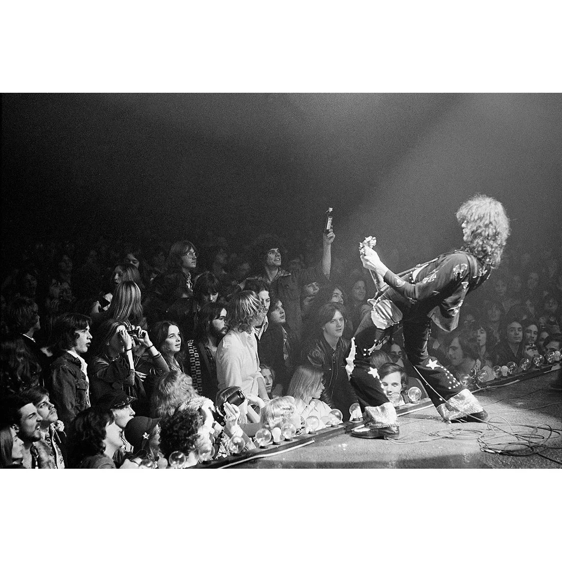Jimmy Page Led Zeppelin live by Michael Brennan