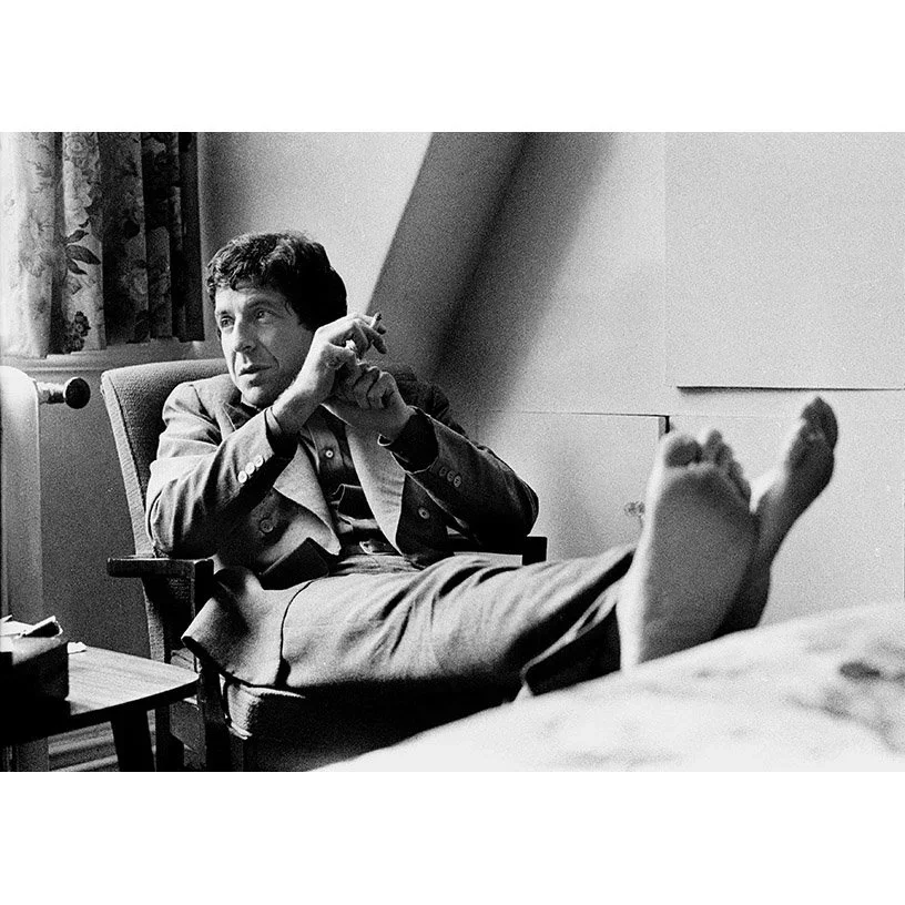 Leonard Cohen by Barrie Wentzell