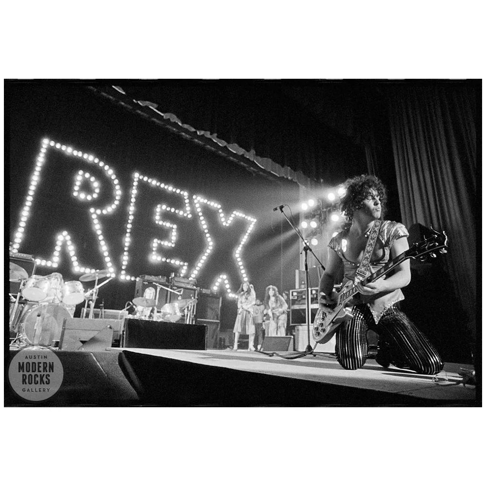 Marc Bolan and T-Tex by Alec Byrne