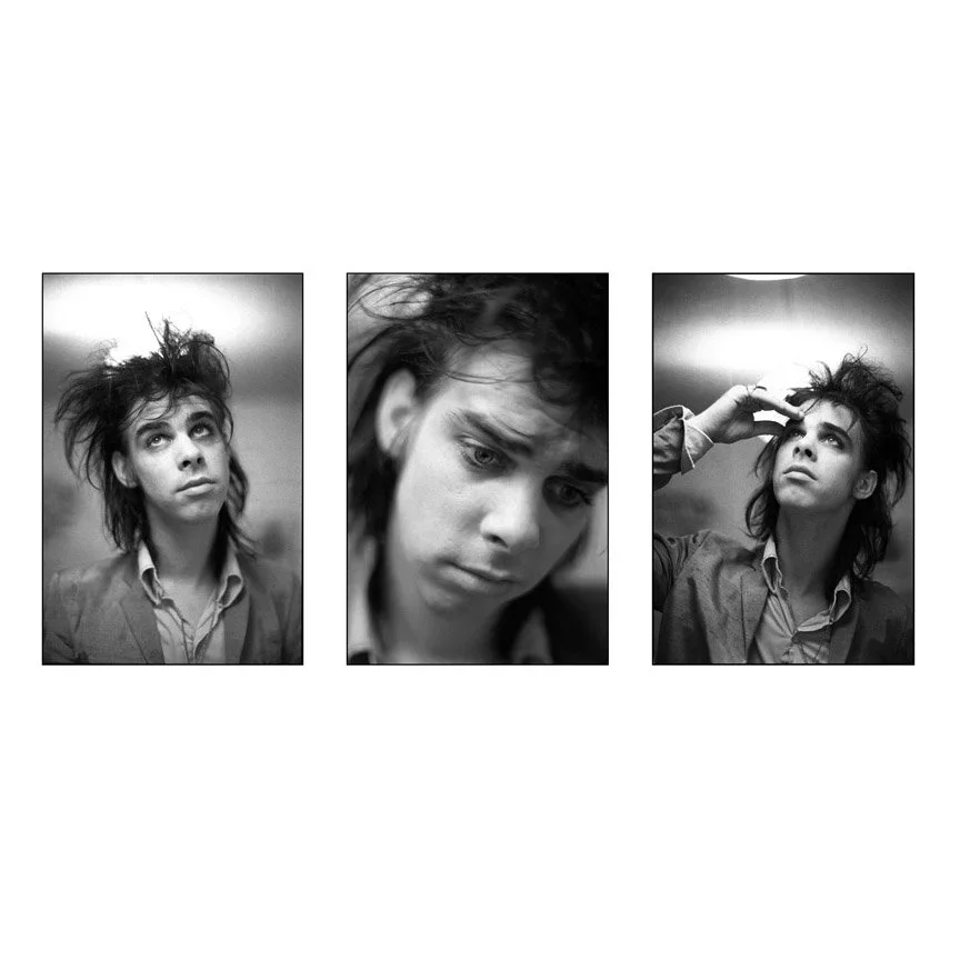 Nick Cave triptych by David Corio