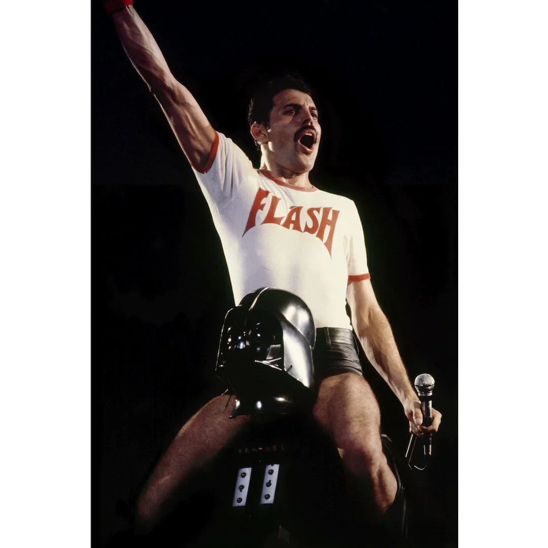 Freddie Mercury and Darth Vader by Tom Callins