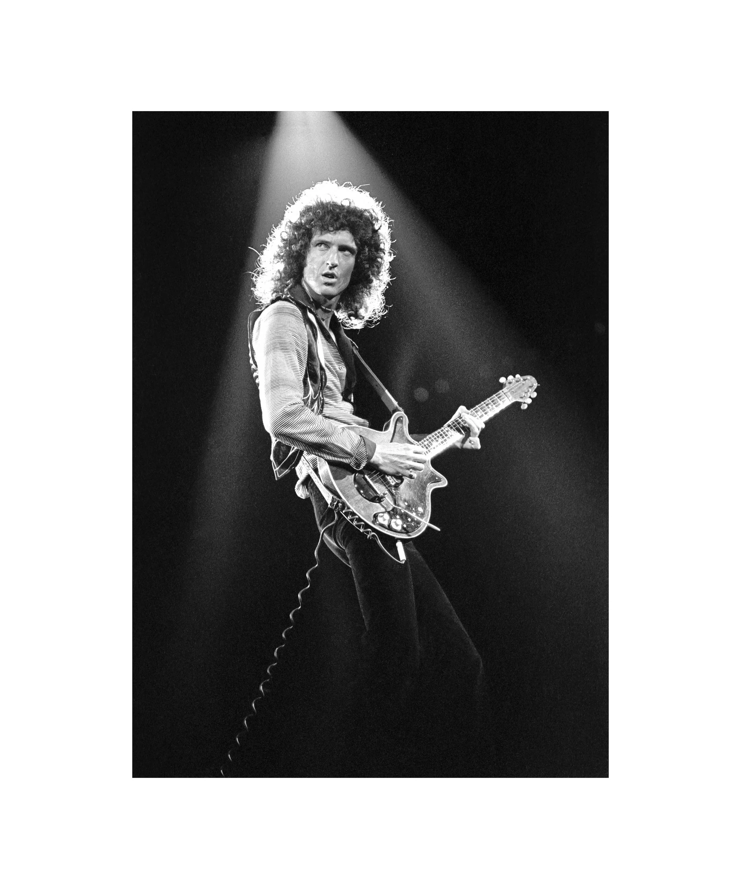 Brian May of Queen by Tom Callins