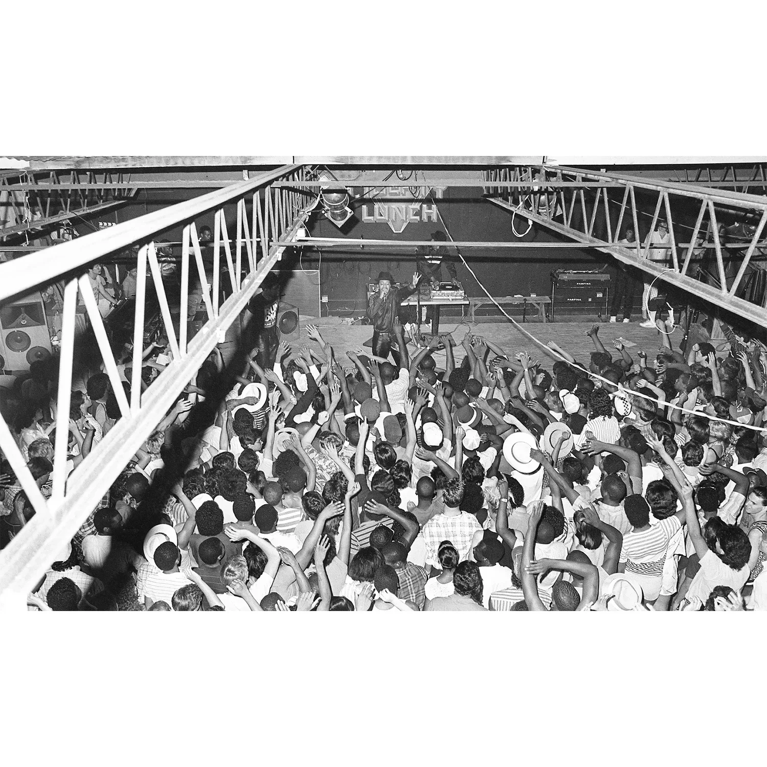 Run DMC, Liberty Lunch Austin Texas 1985 by Bill Leissner