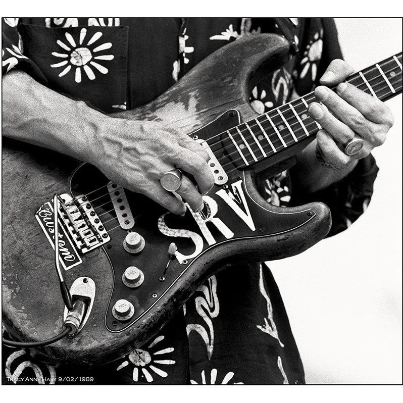 Stevie Ray Vaughan Number One by Tracy Anne Hart