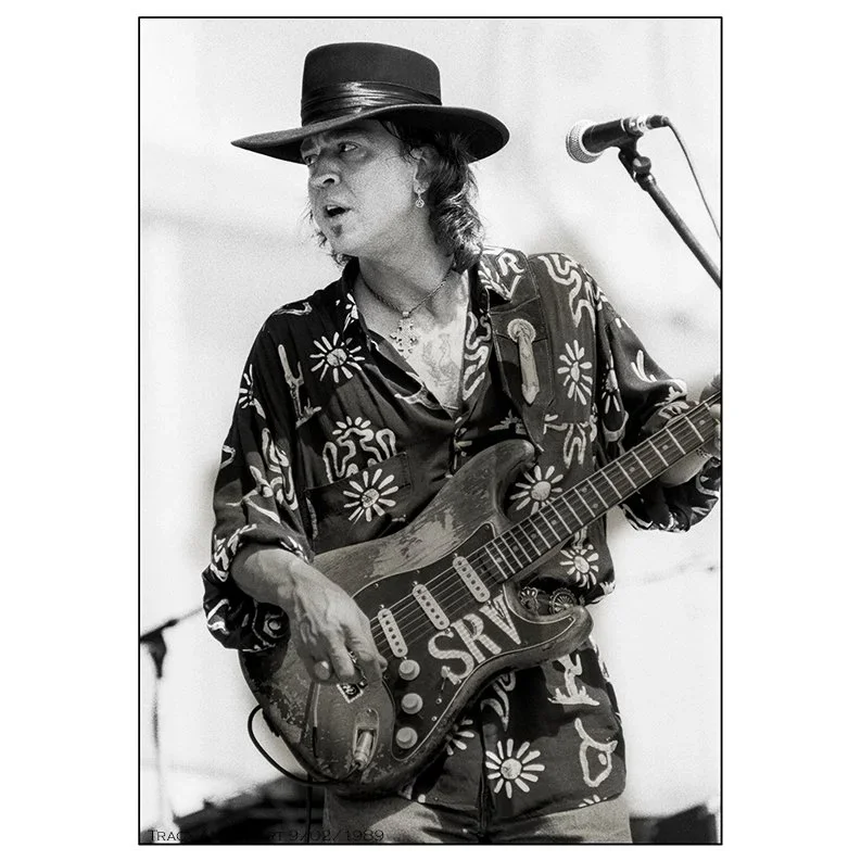 Stevie Ray Vaughan live in Houston by Tracy Anne Hart