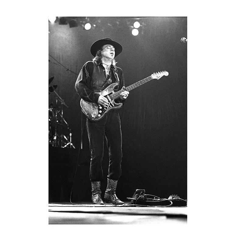 Stevie Ray Vaughan live by Robert M Knight