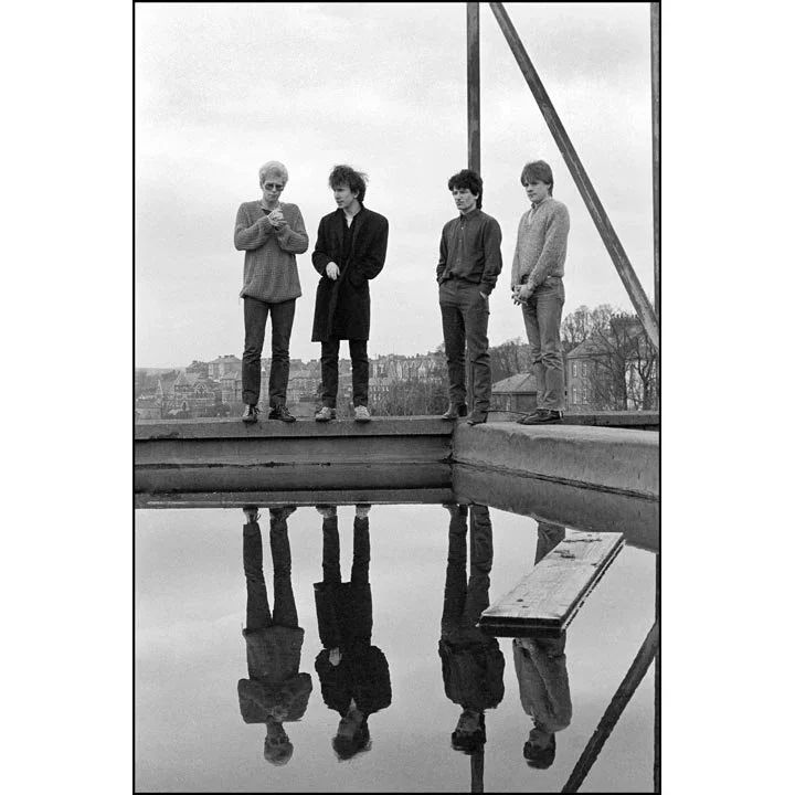 Early U2 promo shot by David Corio