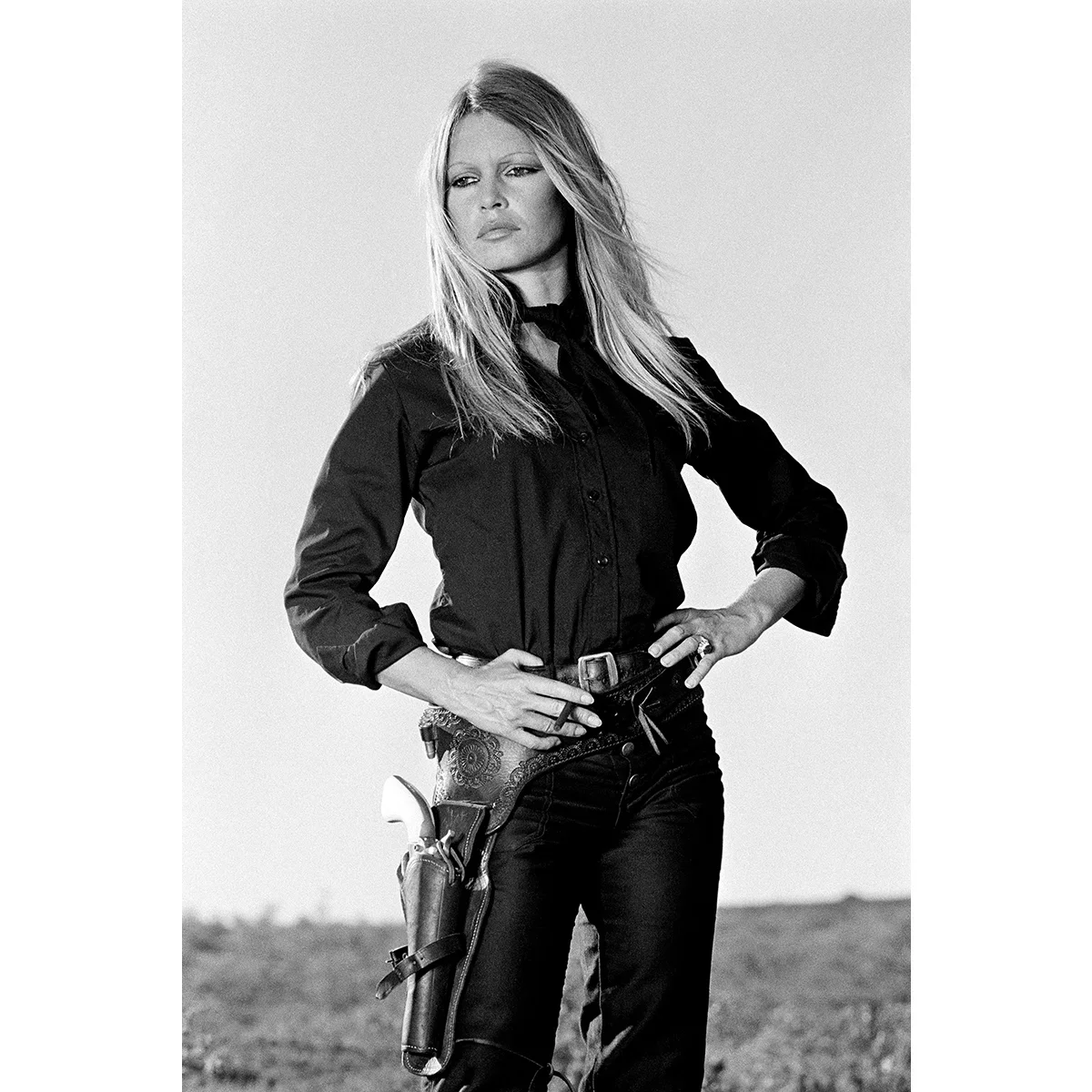 Brigitte Bardot hands on hips, signed Lifetime Edition print by Terry O'Neill