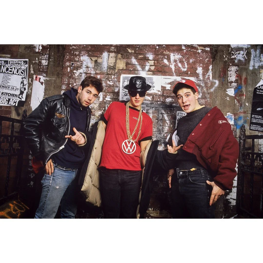 The Beastie Boys 1987 by Lynn Goldsmith.