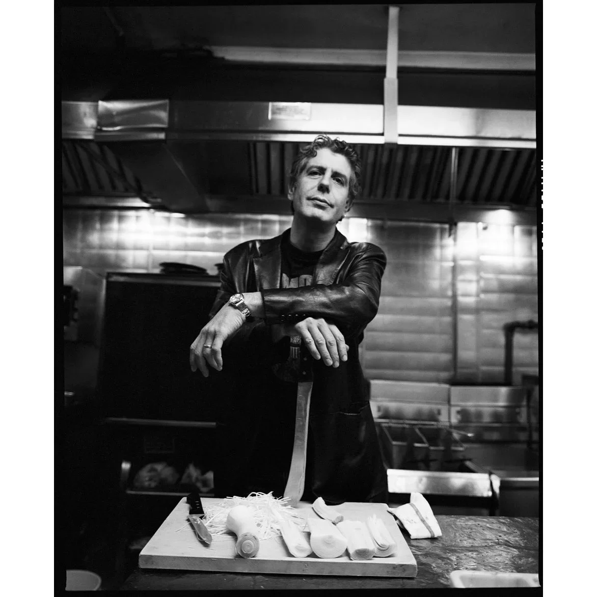 Anthony Bourdain by Jake Chessum