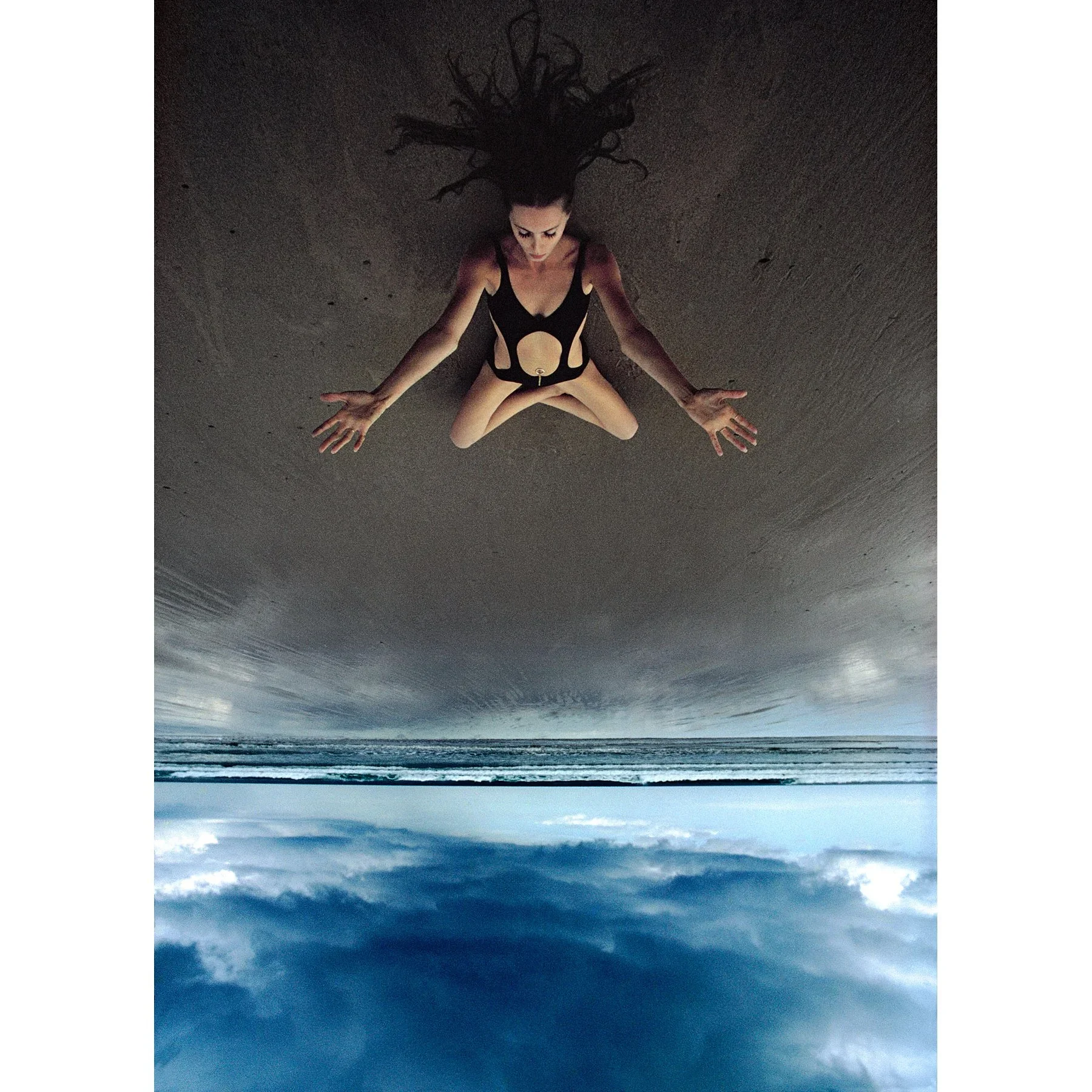 Flying Swimsuit 1970 by Art Kane