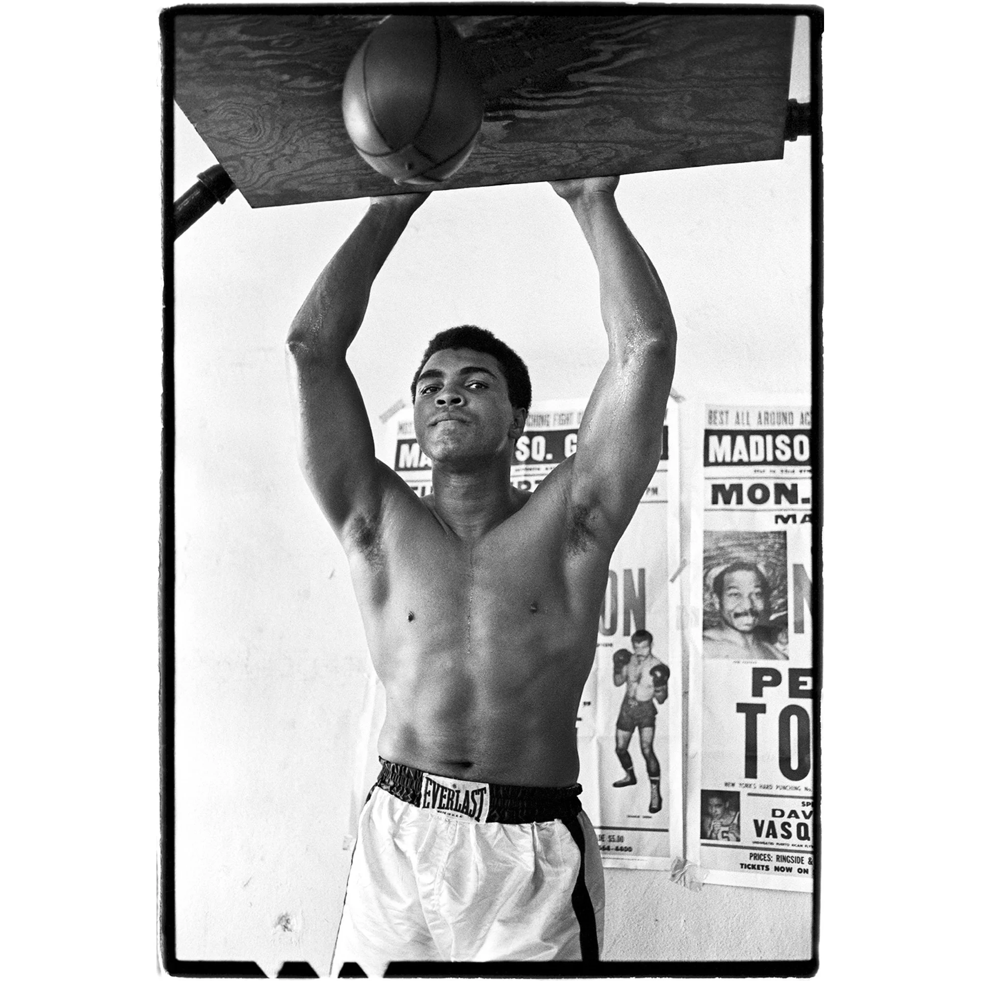 Muhammad Ali, 5th street gym, Al Satterwhite, 1970