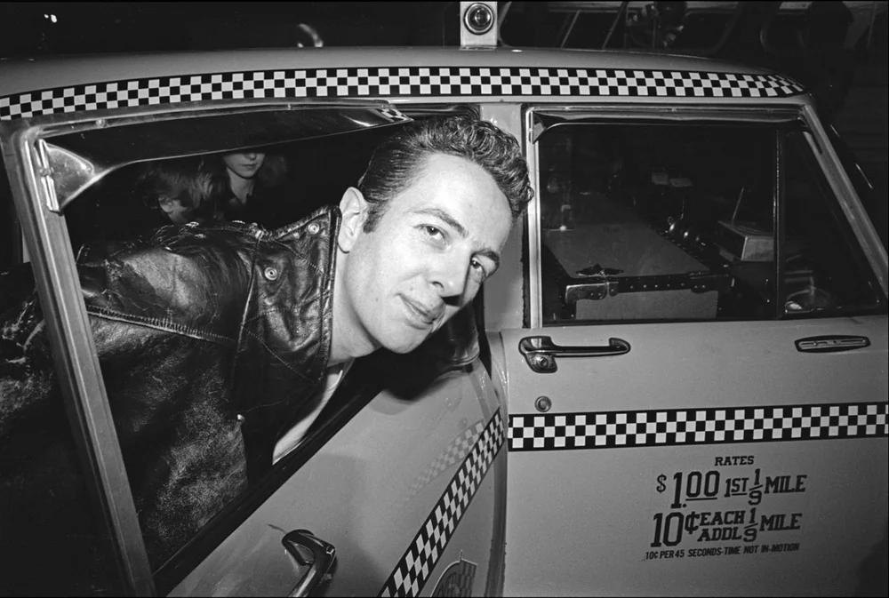 Joe Strummer of The Clash by Allan Tannenbaum