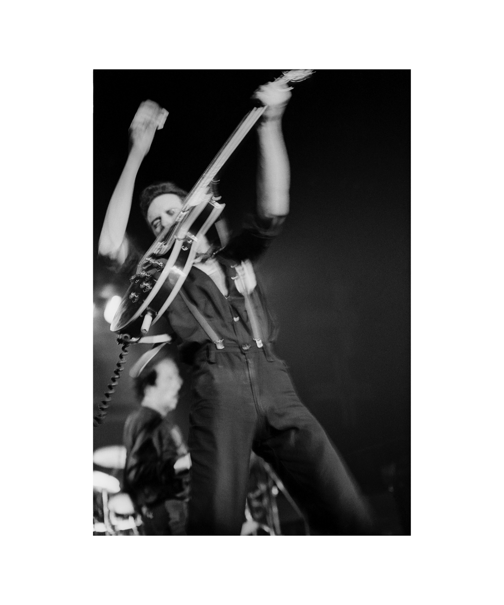 Mick Jones of The Clash by Tom Callins