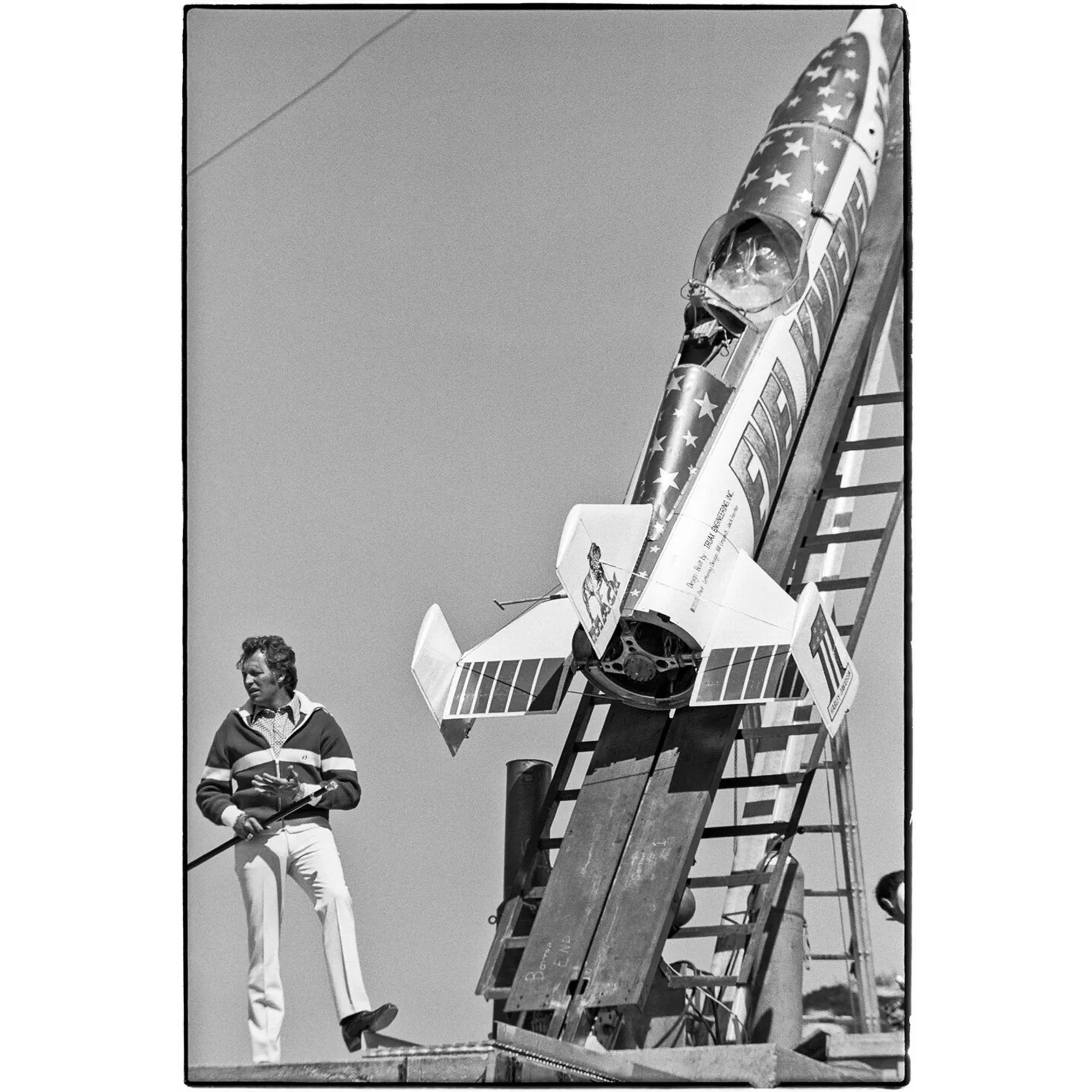 Evel Knievel, Al Satterwhite, 1972
