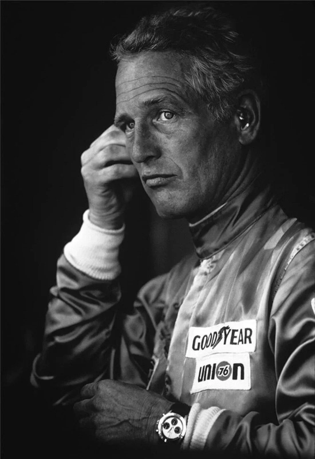 Paul Newman potrait, Al Satterwhite, 1977