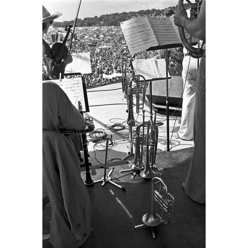 The Band Horn Section - Austin 1976 by Scott Newton
