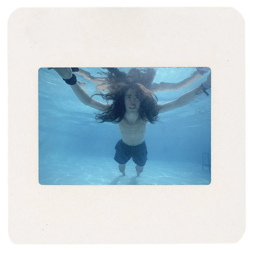 Dave Grohl Nirvana Nevermind original color slide print by Kirk Weddle