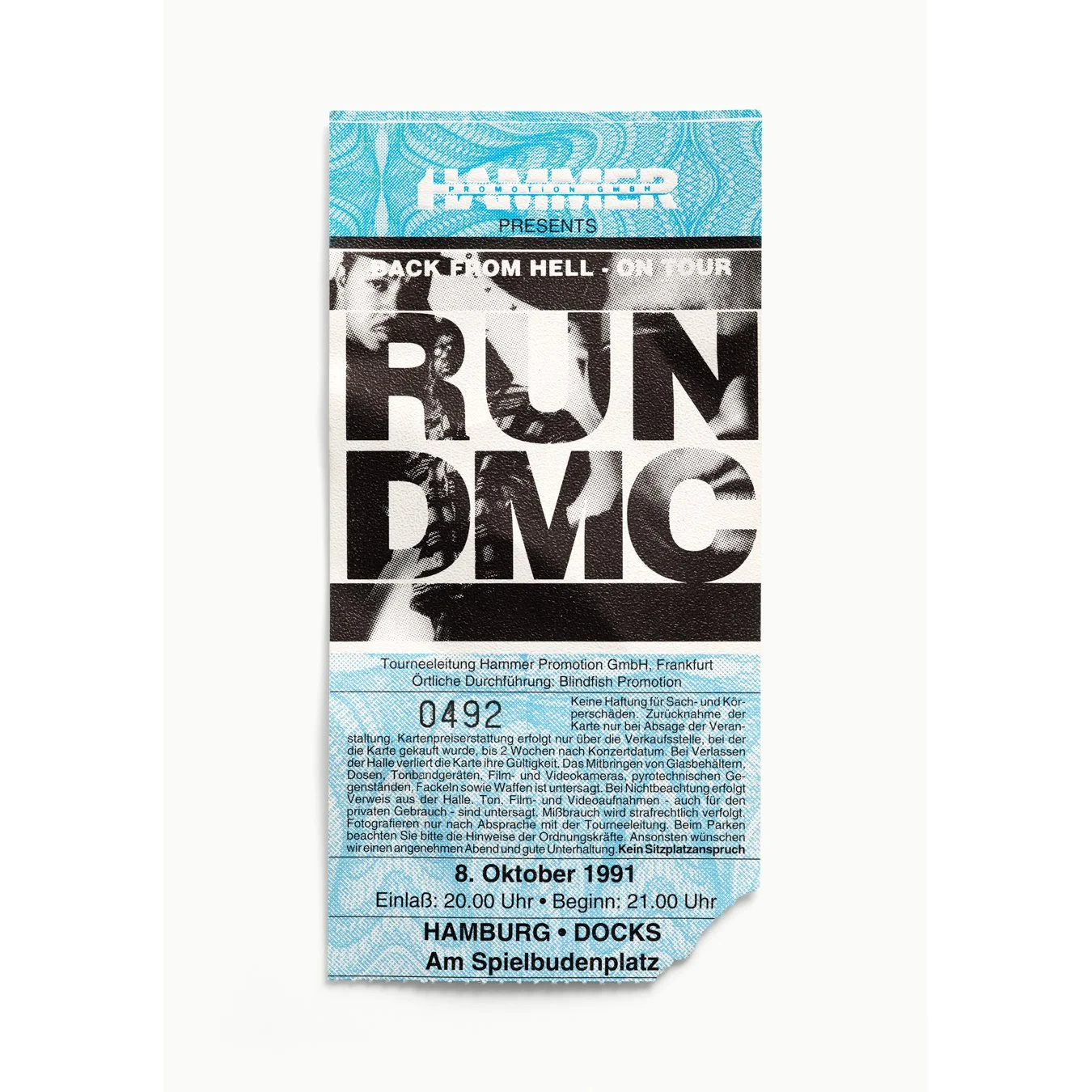 TICKETS PLEASE BY BLAISE HAYWARD - Run DMC