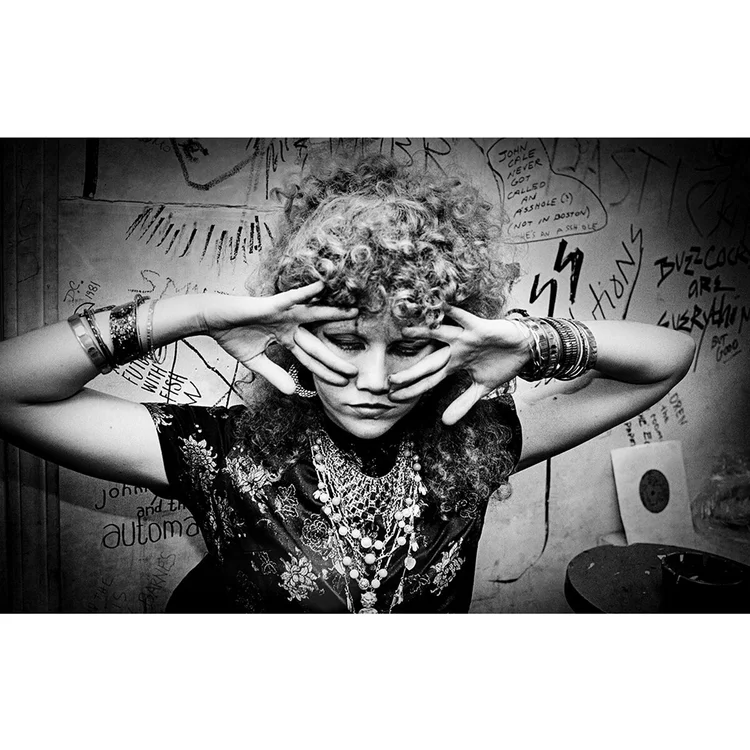 The Cramps Poison Ivy by Michael Grecco