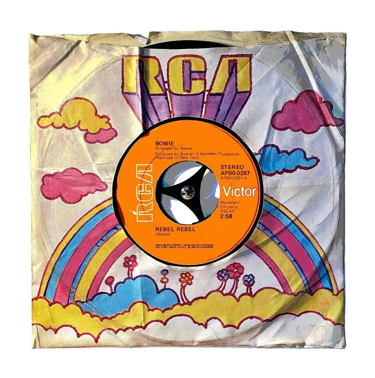 David Bowie "Rebel Rebel" Screen Print by Morgan Howell.