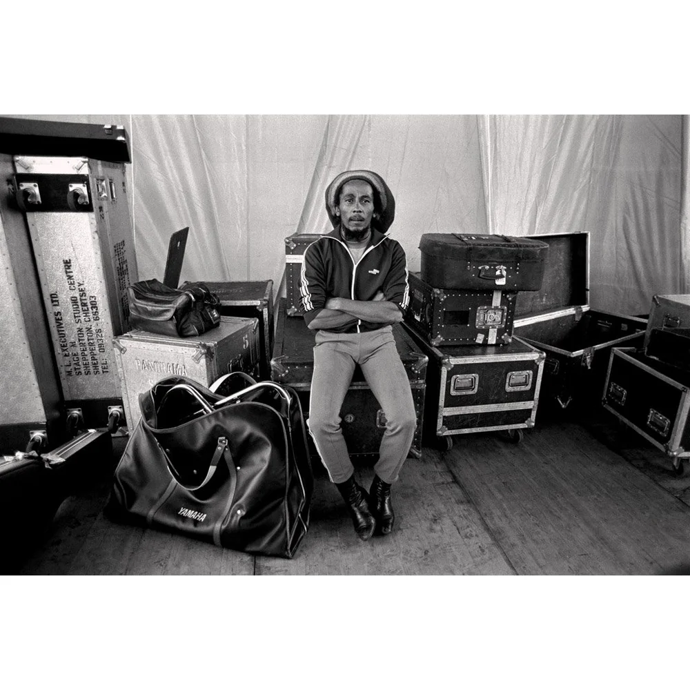 Bob Marley 1980 by Lynn Goldsmith.